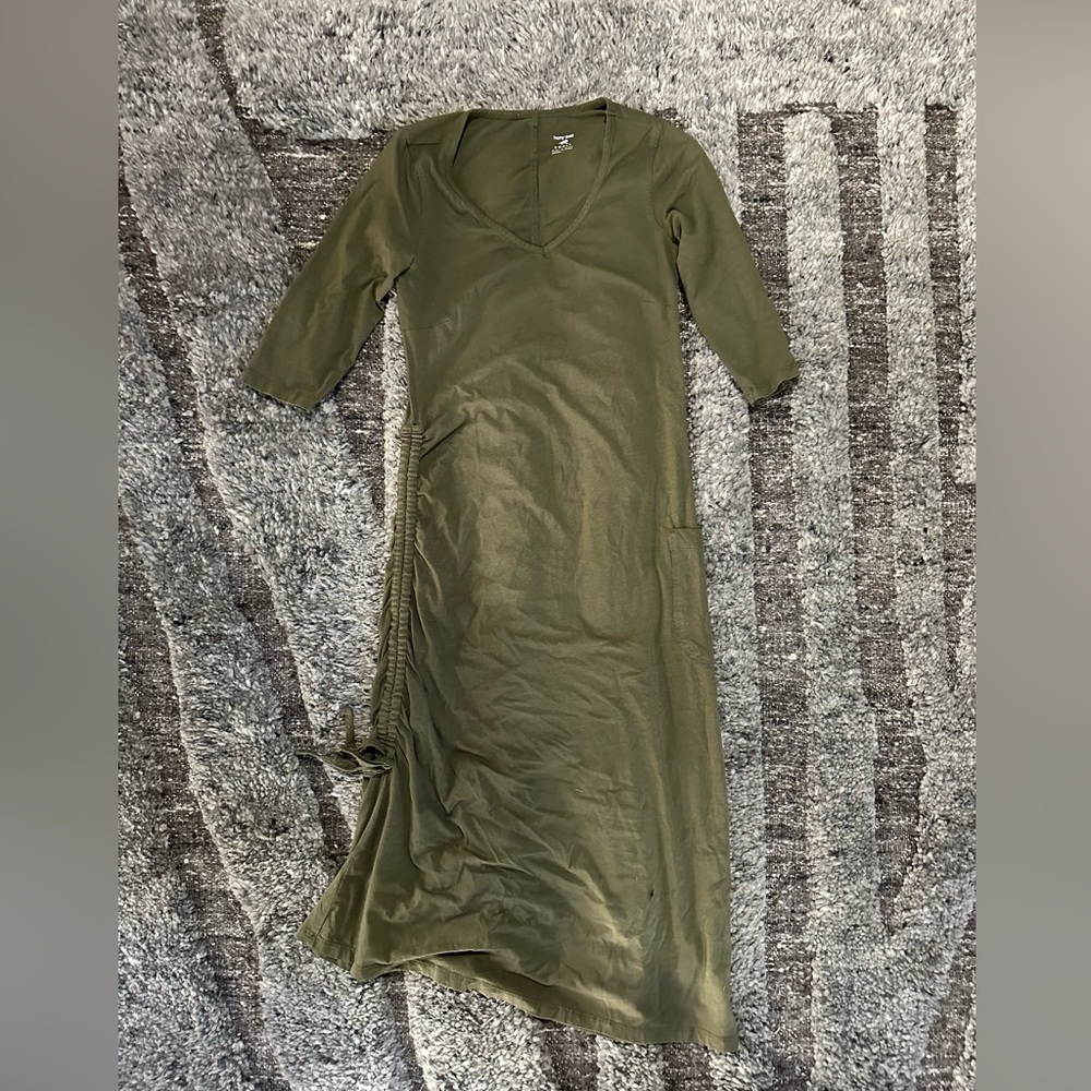 Horny Toad 1/2 sleeve midi dress
